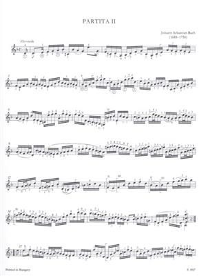 Johann Sebastian Bach: Sonate e Partite BWV 1001-1006 II: Gitarre Solo