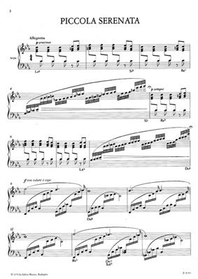 Reschofsky Sándor: Valsette e piccola serenata per arpa: Harfe Solo