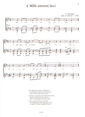 Various: Italien Renaissance Songs für Gesang und Gitarre: Gesang mit Gitarre