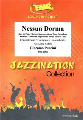 Giacomo Puccini: Nessun Dorma: (Arr. Jirka Kadlec): Blasorchester mit Solo