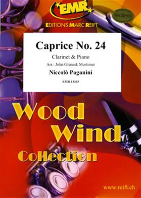 Niccolò Paganini: Caprice N° 24: (Arr. John Glenesk Mortimer): Klarinette mit Begleitung