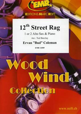 Euday Louis Bowman: 12th Street Rag: (Arr. Ted Barclay): Altsaxophon mit Begleitung