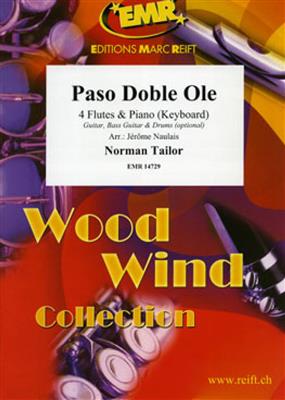 Norman Tailor: Paso Doble Ole: (Arr. Jérôme Naulais): Flöte Ensemble