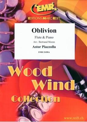 Astor Piazzolla: Oblivion: (Arr. Bertrand Moren): Flöte mit Begleitung