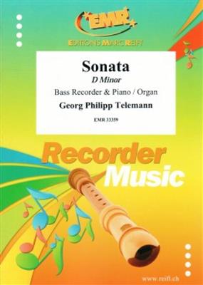 Georg Philipp Telemann: Sonata D Minor: Bassblockflöte