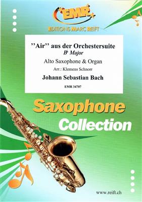 Johann Sebastian Bach: Air: (Arr. Klemens Schnorr): Altsaxophon mit Begleitung
