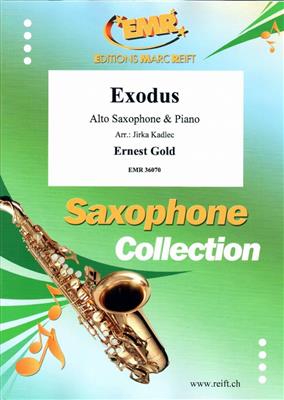 Ernest Gold: Exodus: (Arr. Jirka Kadlec): Altsaxophon mit Begleitung
