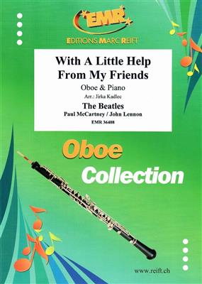 John Lennon: With A Little Help From My Friends: (Arr. Jirka Kadlec): Oboe mit Begleitung