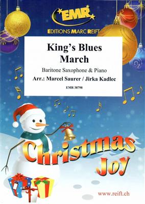 King's Blues March: (Arr. Jirka Kadlec): Baritonsaxophon