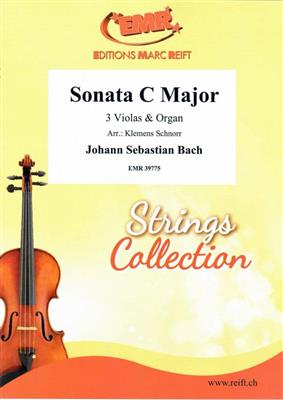 Johann Sebastian Bach: Sonata C Major: (Arr. Klemens Schnorr): Viola Ensemble