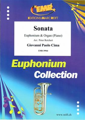 Giovanni Paolo Cima: Sonata: (Arr. Peter Reichert): Bariton oder Euphonium mit Begleitung