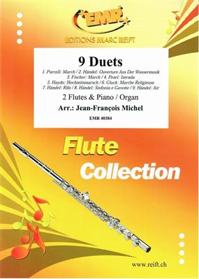 9 Duets: (Arr. Jean-François Michel): Flöte Duett