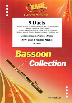 9 Duets: (Arr. Jean-François Michel): Fagott Duett