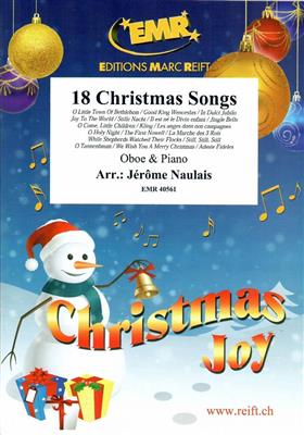18 Christmas Songs: (Arr. Jérôme Naulais): Oboe mit Begleitung