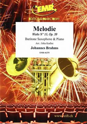 Johannes Brahms: Melodie: (Arr. Jirka Kadlec): Baritonsaxophon