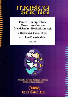 Trumpet Tune - Ave Verum - Hochzeitsmarsch: (Arr. Jean-François Michel): Fagott Duett
