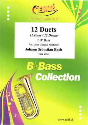 Johann Sebastian Bach: 12 Duets: (Arr. John Glenesk Mortimer): Tuba Duett