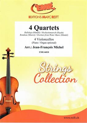 4 Quartets: (Arr. Jean-François Michel): Cello Ensemble