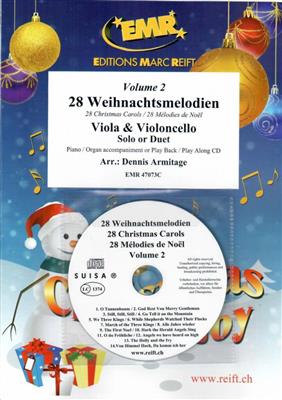 28 Weihnachtsmelodien Vol. 2: (Arr. Dennis Armitage): Streicher Duett