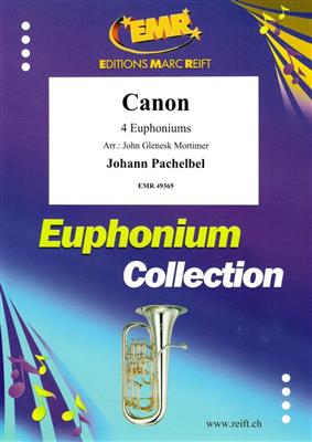 Johann Pachelbel: Canon: (Arr. John Glenesk Mortimer): Bariton oder Euphonium Ensemble