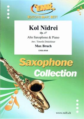 Max Bruch: Kol Nidrei Op. 47: (Arr. Timofei Dokshitser): Altsaxophon mit Begleitung