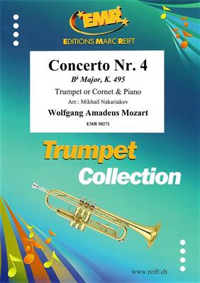 Wolfgang Amadeus Mozart: Concerto Nr. 4: (Arr. Mikhael Nakariakov): Trompete mit Begleitung