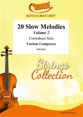 20 Slow Melodies Volume 2: Kontrabass Solo