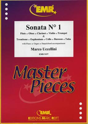 Marco Uccellini: Sonata N° 1: (Arr. John Glenesk Mortimer): Bläserensemble