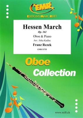 Franz Rezek: Hessen March: (Arr. Jirka Kadlec): Oboe mit Begleitung