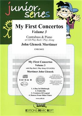 John Glenesk Mortimer: My First Concertos Volume 3: Kontrabass mit Begleitung