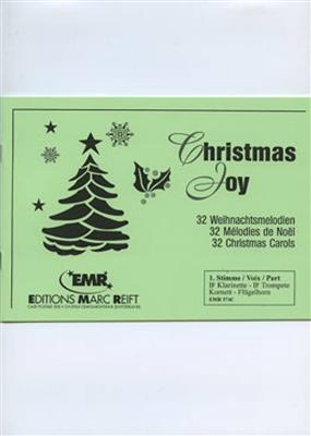 Jean-François Michel: 32 Christmas Carols (1. Part) - Bb Clarinet: Blasorchester