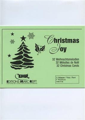 Jean-François Michel: 32 Christmas Carols (3. Part) - F Horn: Blasorchester