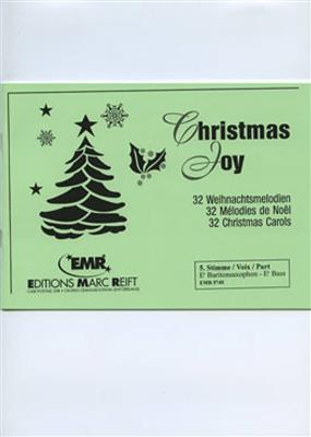Jean-François Michel: 32 Christmas Carols (5. Part) - Eb Bar.Sax: Blasorchester