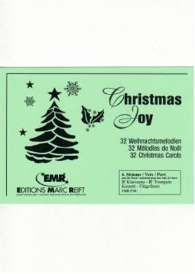 Jean-François Michel: 32 Christmas Carols (6. Part) - Bb Clarinet: Blasorchester