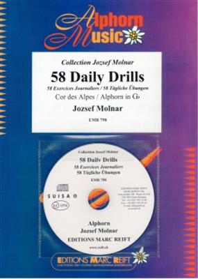 Jozsef Molnar: 58 Daily Drills: Sonstige Holzbläser