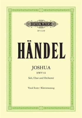 Georg Friedrich Händel: Joshua - German/English Vocal Score: Gemischter Chor mit Klavier/Orgel