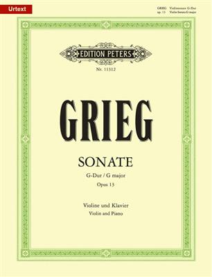 Edvard Grieg: Sonate G Op.13: Viola mit Begleitung