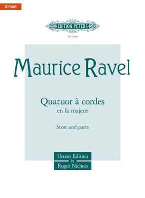 Maurice Ravel: String Quartet in F major: Streichquartett