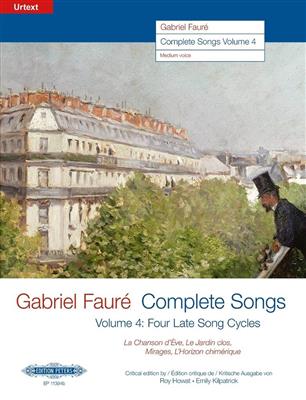 Complete Songs Vol. 4, medium voice: Gesang Solo