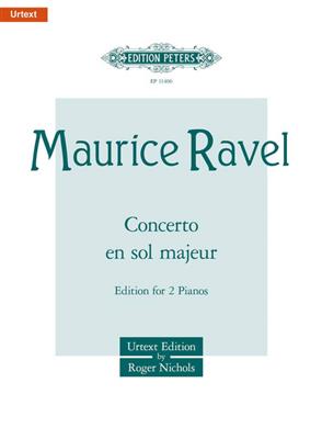 Maurice Ravel: Concerto en sol majeur (Piano Concerto in G major): Klavier Duett