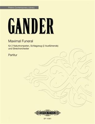 Bernhard Gander: Maximal Funeral: Kammerensemble