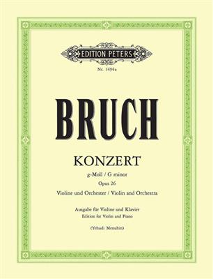 Max Bruch: Concerto No.1 in G minor Op.26: Violine mit Begleitung