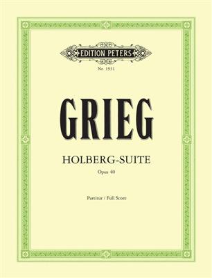Edvard Grieg: Holberg Suite - Score: Orchester