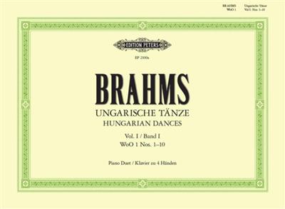 Johannes Brahms: Hungarian Dances Vol.1: Klavier vierhändig