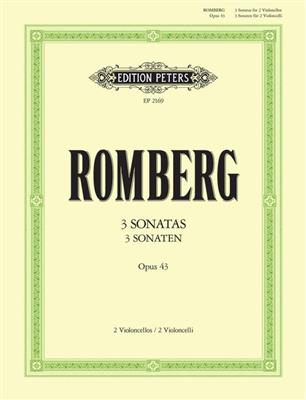 Romberg: 3 Sonaten Opus 43: Cello Duett