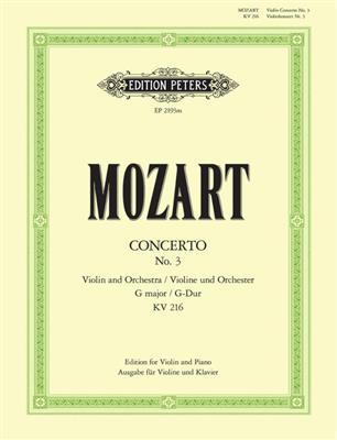 Wolfgang Amadeus Mozart: Violin Concerto No.3 In G K.216: Viola mit Begleitung