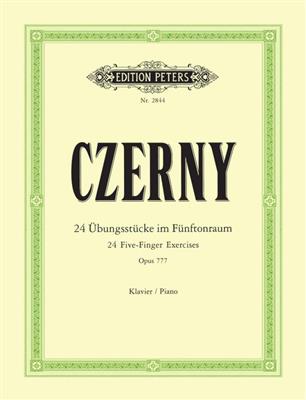Carl Czerny: 24 Five-Finger Excersises Opus 777: Klavier Solo