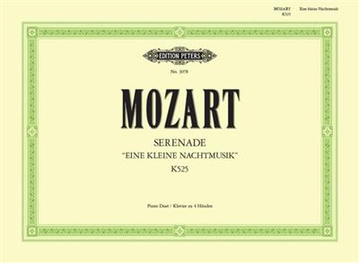 Wolfgang Amadeus Mozart: Eine Kleine Nachtmusik K.525: Klavier vierhändig