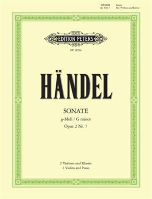Georg Friedrich Händel: Trio Sonata in G minor Op.2 No.7: Streichtrio
