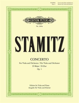 Carl Stamitz: Concerto in D Op.1: Viola mit Begleitung